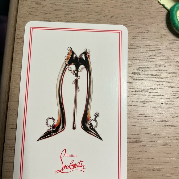 Christian Louboutin Limited Edition Jack of Spades ♠️ Collectors Card. RARE!! - Picture 4 of 6